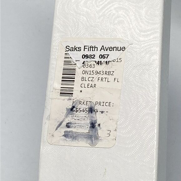 Y-drop crystal-dusted double chain necklace - Picture 15 of 15